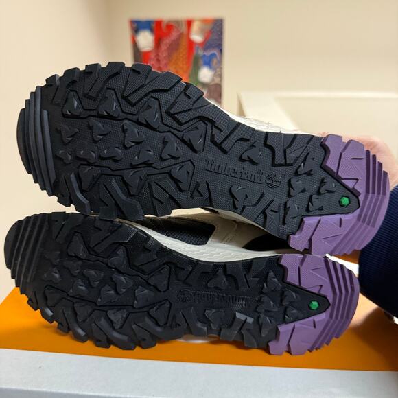 TIMBERLAND Women’s 6.5 LINCOLN PEAK GORE-TEX LOW HIKER BLACK MESH W BEIGE A5MU9 - Picture 6 of 6